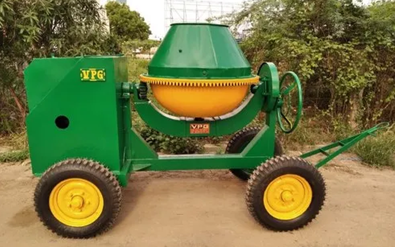 Portable Concrete Mixer On Rent